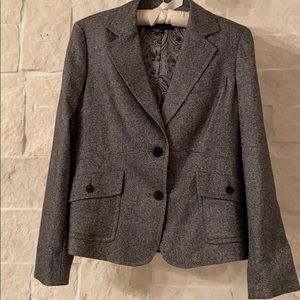EUC Talbots Charcoal Blazer —Size 6